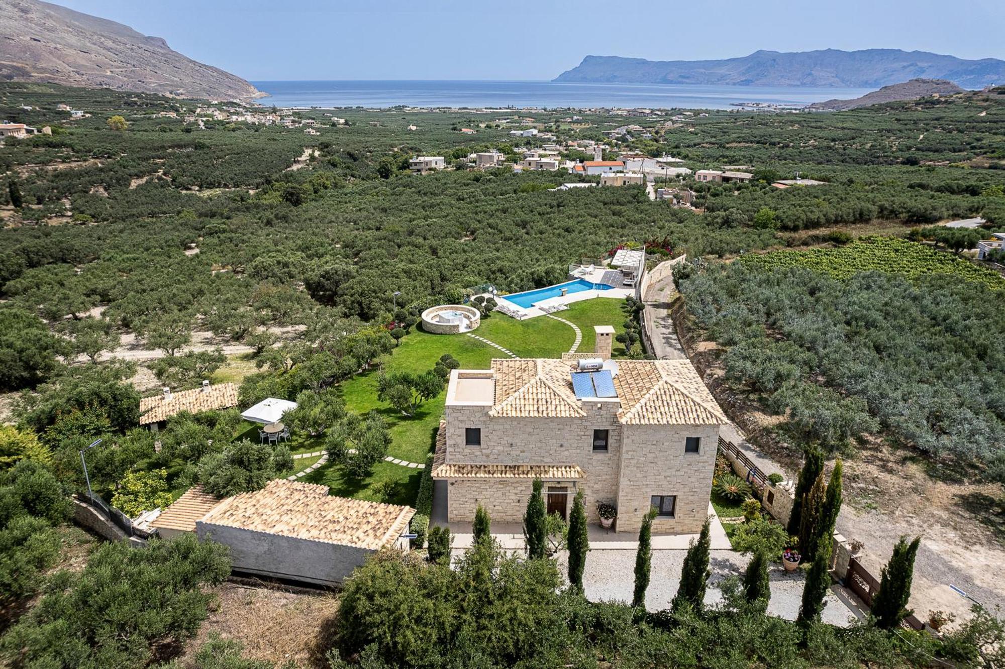 Villa Aloni Kíssamos Esterno foto